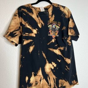 DIY Bleach Dyed Sturgis 2002 Black Hills Rally Tee